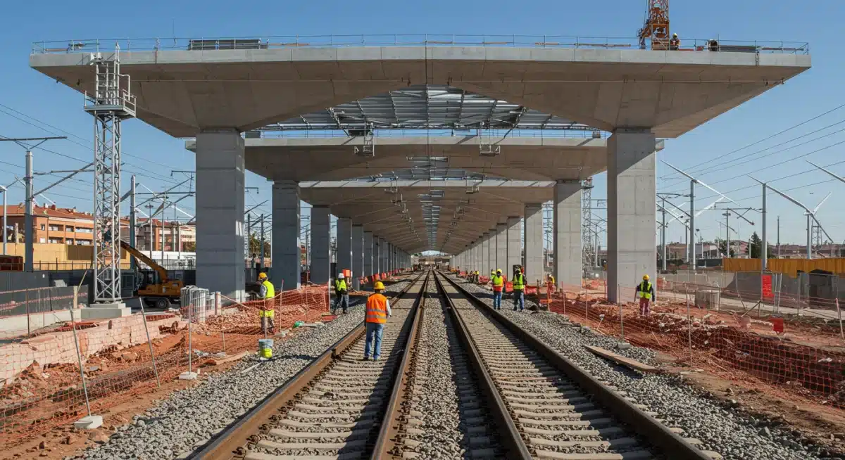 Proyecto de infraestructura clave en España que representa la inversión pública y el crecimiento económico.