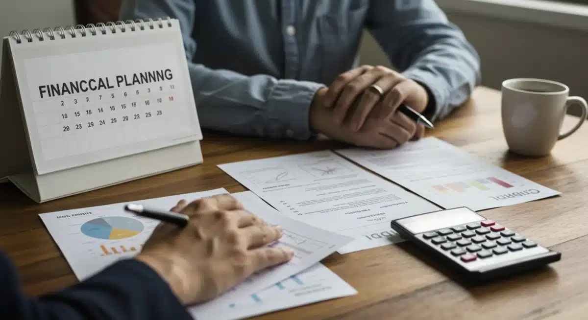 Persona planificando estratégicamente su fondo de emergencia para 2025