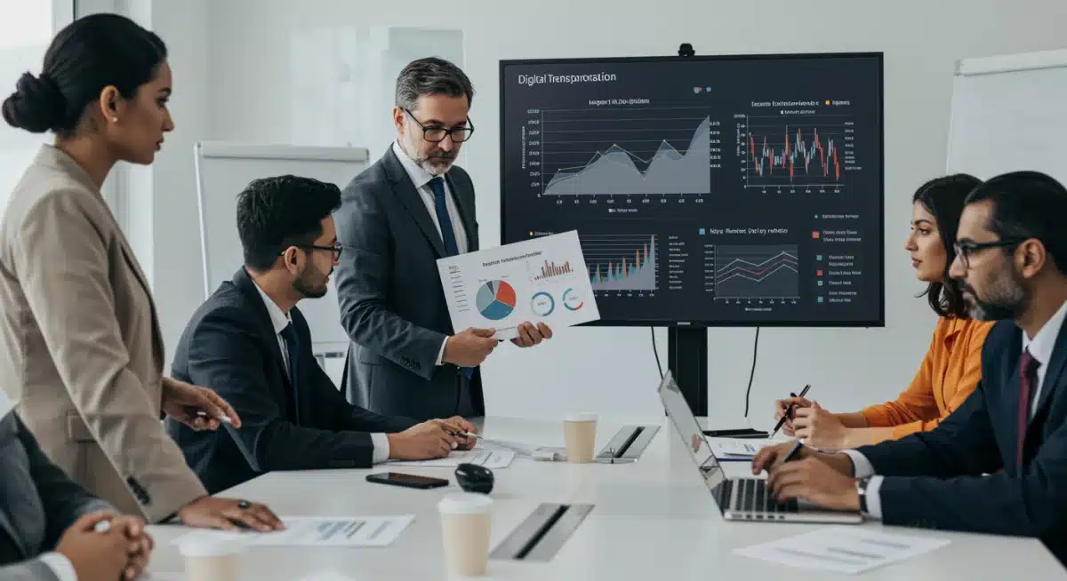 Profesionales discutiendo transformación digital y avances tecnológicos para la industria española.