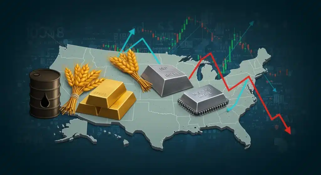 2025 Commodity Volatility: US Industries’ Financial Impact