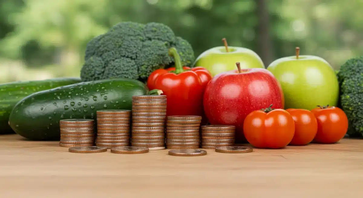 Financial benefits supporting healthy food choices for families