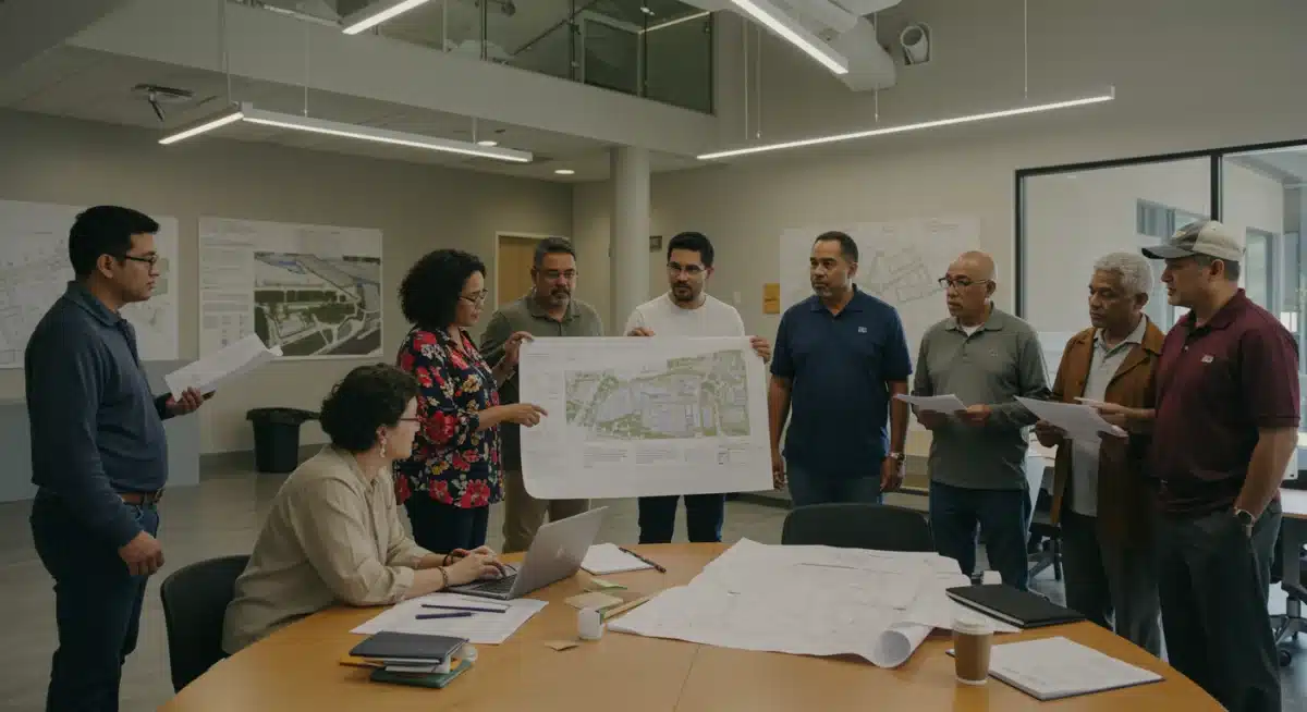 Community leaders discuss local development plans