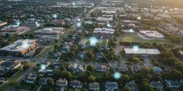 Digital network connecting diverse American communities