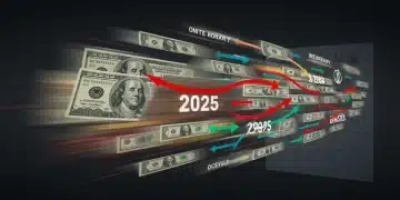 Dynamic representation of money velocity in the US economy 2025