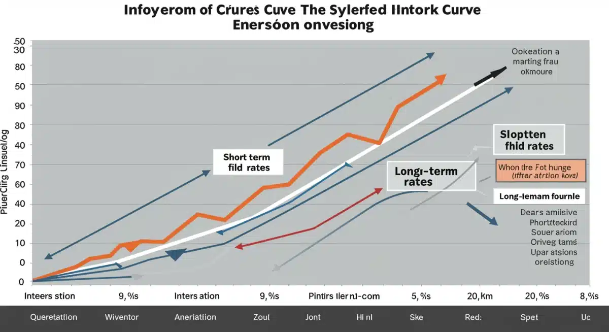 Infographic explaining yield curve inversion and its economic significance