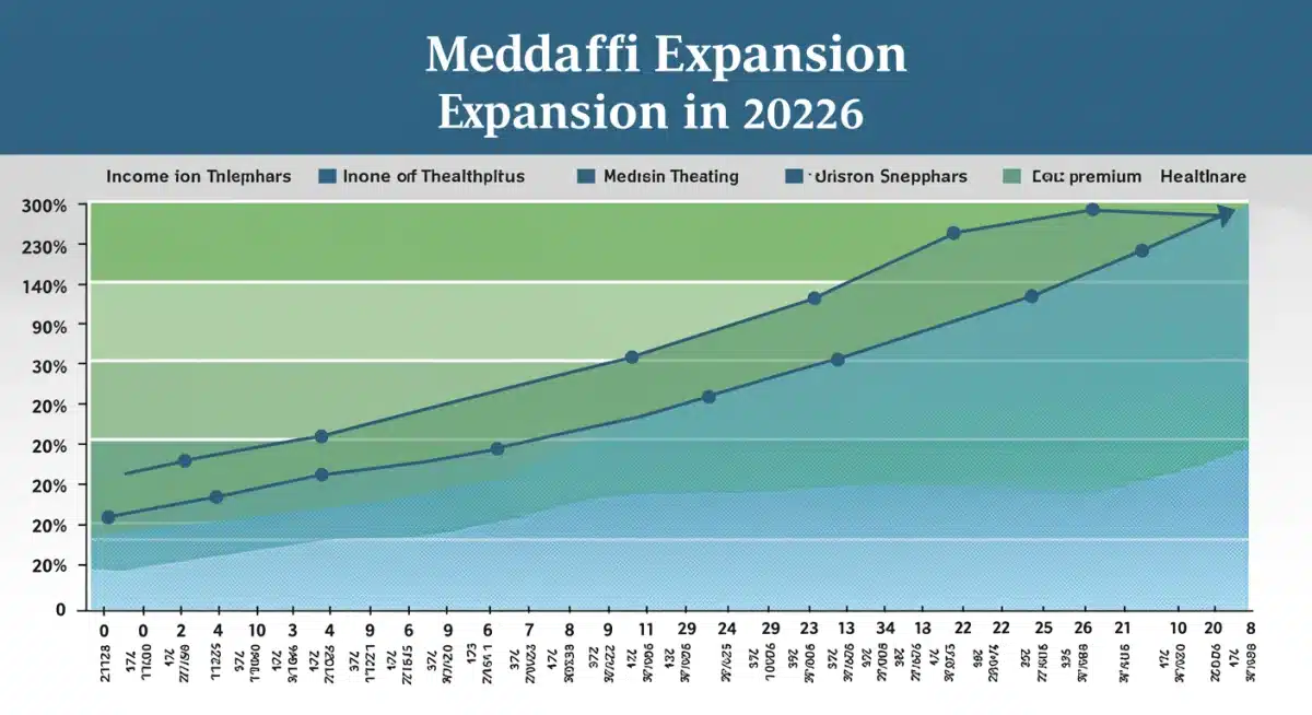 Infographic showing Medicaid Expansion 2026 eligibility and income guidelines