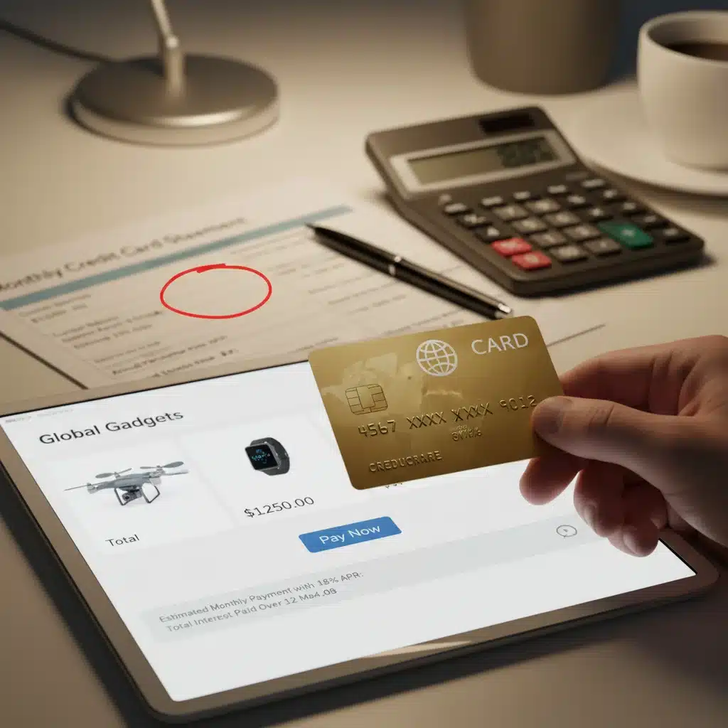 Impact of interest rates on credit card use and online purchasing power