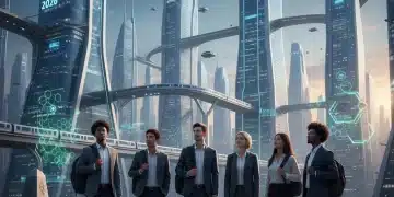 Recent graduates contemplating the future of work in an AI-driven world.
